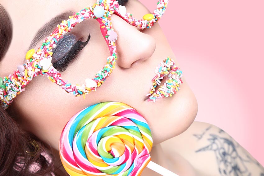 Candy make up artistico - Francesca Ricciardi