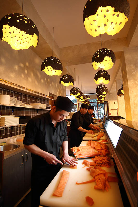 Foto di Interni - Yume Sushi - Fotografo Genova